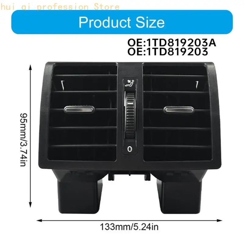 Hinteres Auslassgitter für Touran Direct Fit Interior Service H8WE – Detail 6