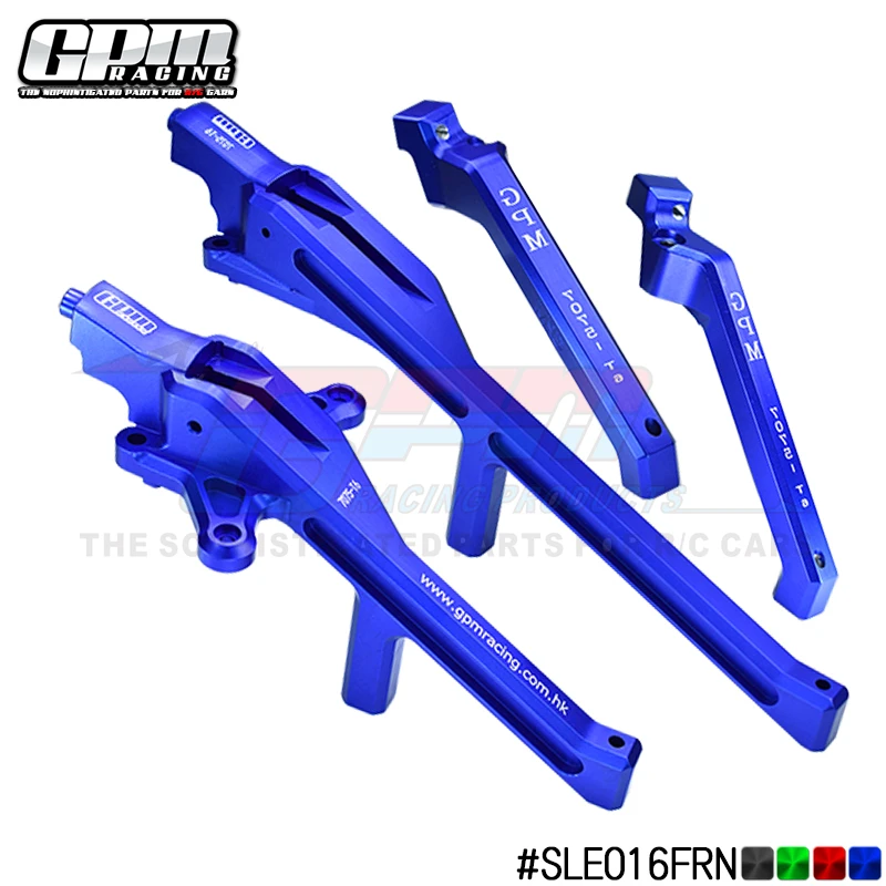 

GPM Sledge Combo Set B-SLE016F+SLE016R+SLE016RA For TRAXXAS 1/8 Sledge