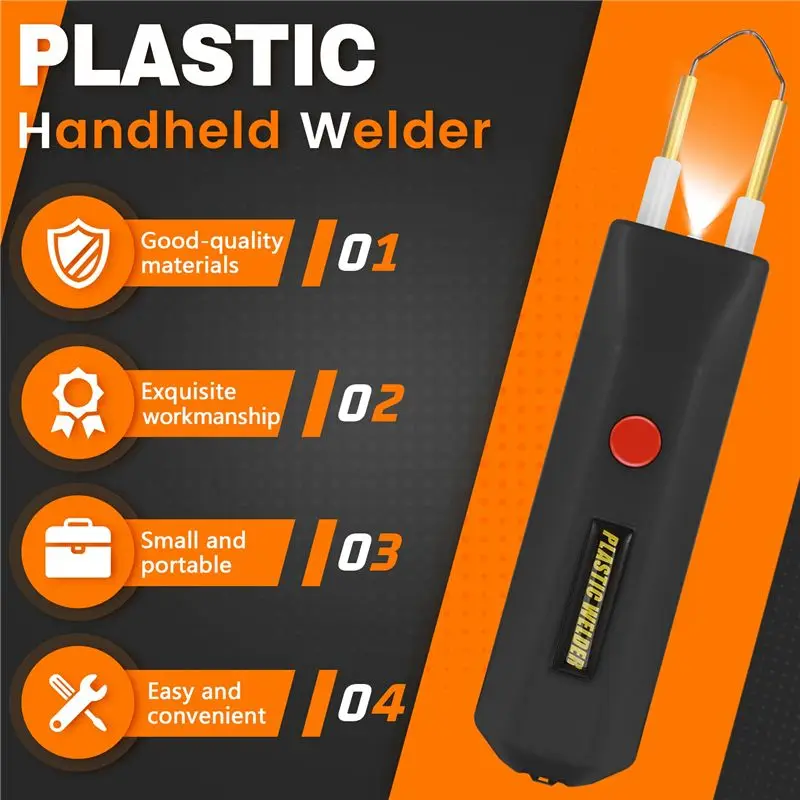A04G-Handheld Welder Wireless Plastic Welding Machine For Plastic Nylon PE Repairing Machine Car Bumper Repair Tools