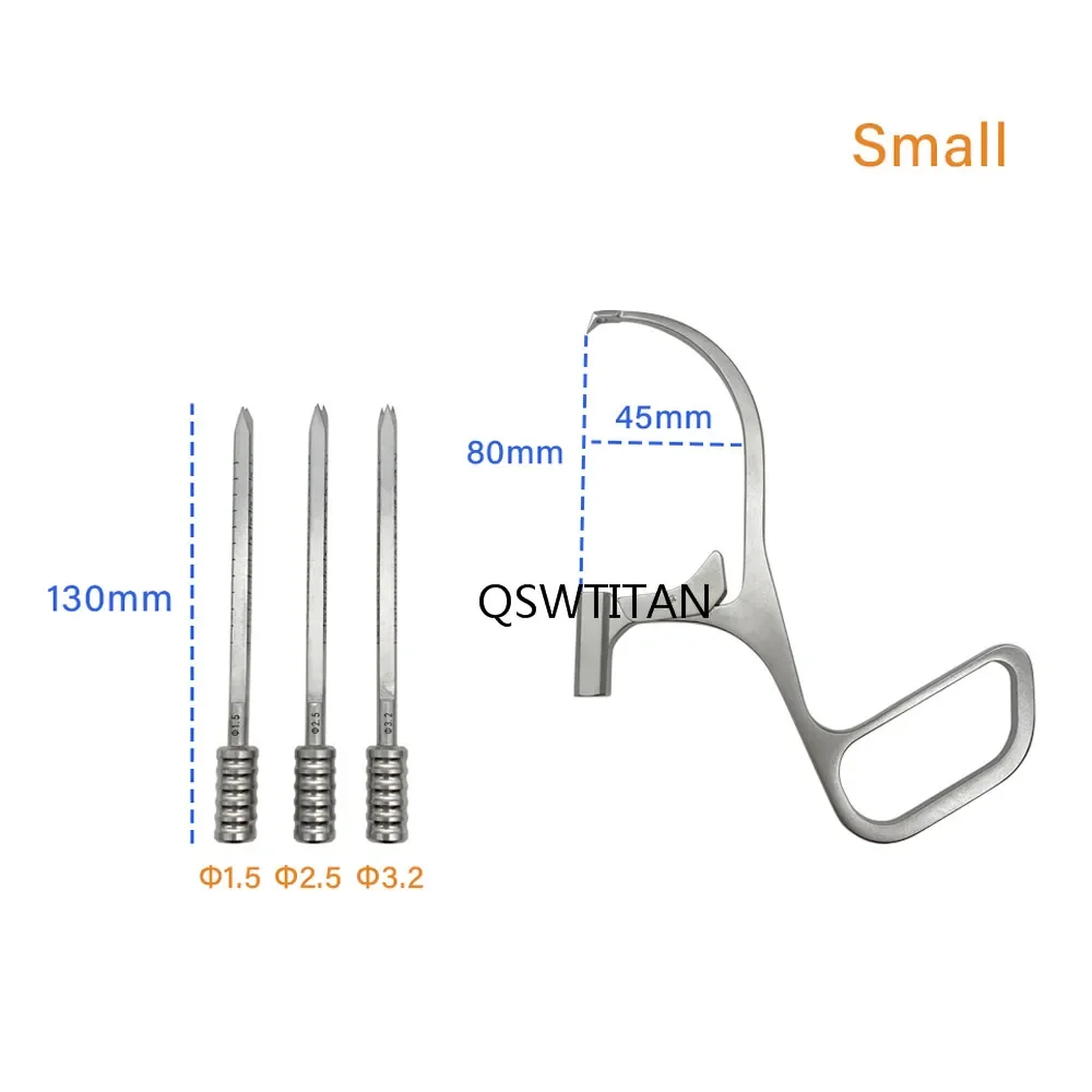 Orthopedic Knee cruciate ligament aimer guide Shoulder k-wire Aiming guide