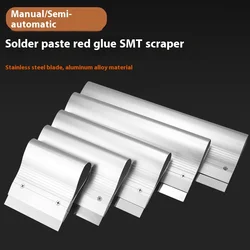 10CM 15CM 20CM 25CM 30CM stainless Steel Paste Squeegee Scraping Board SMT Stencil Scraper Tin Solder Paste Scraping Knife