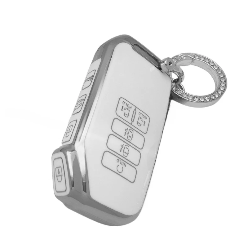 9 Button TPU Car Key Case Cover for Kia Ev6 KA4 New Carnival Sedona 2021 K8 V6 2022 K2 KX Rio Sorento K4 Cerato Niro Sportage