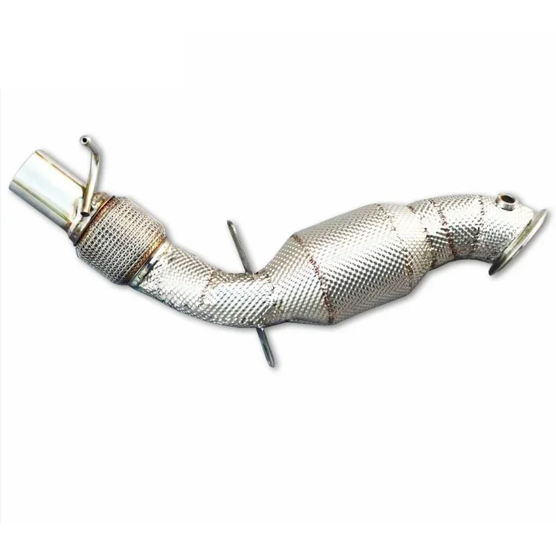 

Section High flow Pipes branch downpipe Exhaust Pipe with for 116/118/120i/125i F20 1.6T