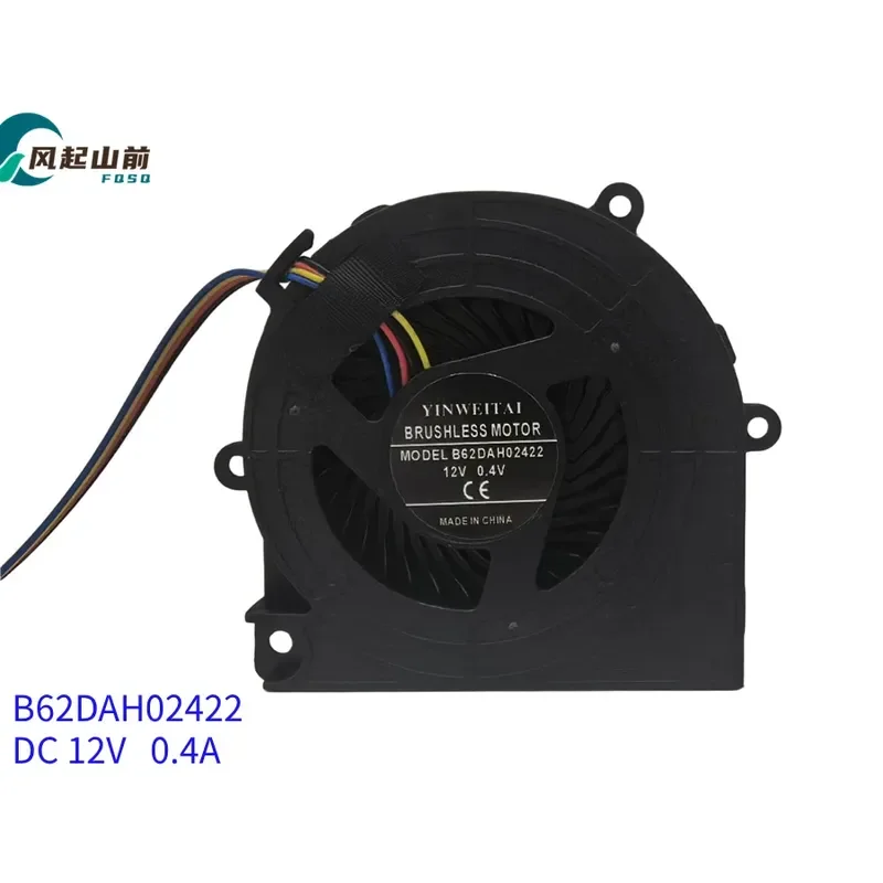 for B62DAH02422 12V 0.4A Laptop Turbo Blower Cooling Fan