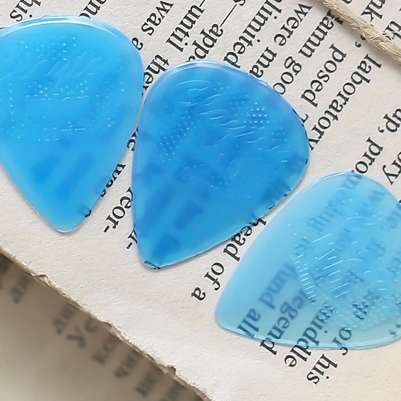 CLAYTON Nylon Guitar Picks Frost-Byte Grip Picks Suitable for Acoustic/Electric Guitar/Ukelele Guitar Accessories