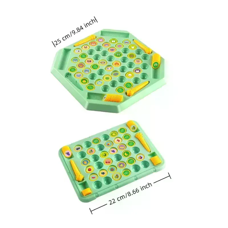 2-4 Player Flip Chess Memory Game Board Games Double Player Battle Puzzle Toy Kid Concentration