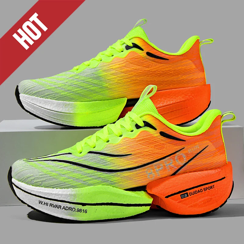 

Running Shoes Marathon Carbon Board Men Sports Speciality Breathable Lightweight Women's Comfortable Athletic Casual Sneakers