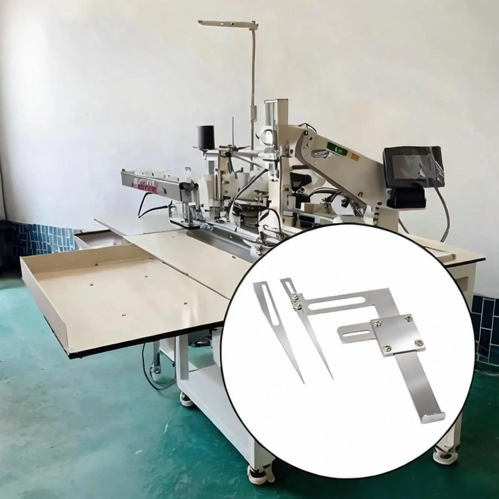 أداة مساعدة لتحديد المواقع، ملحقات تطبيق متعددة الاستخدامات للجدار الجانبي، دليل حافة سحاب للمساعدة للخياطة #3