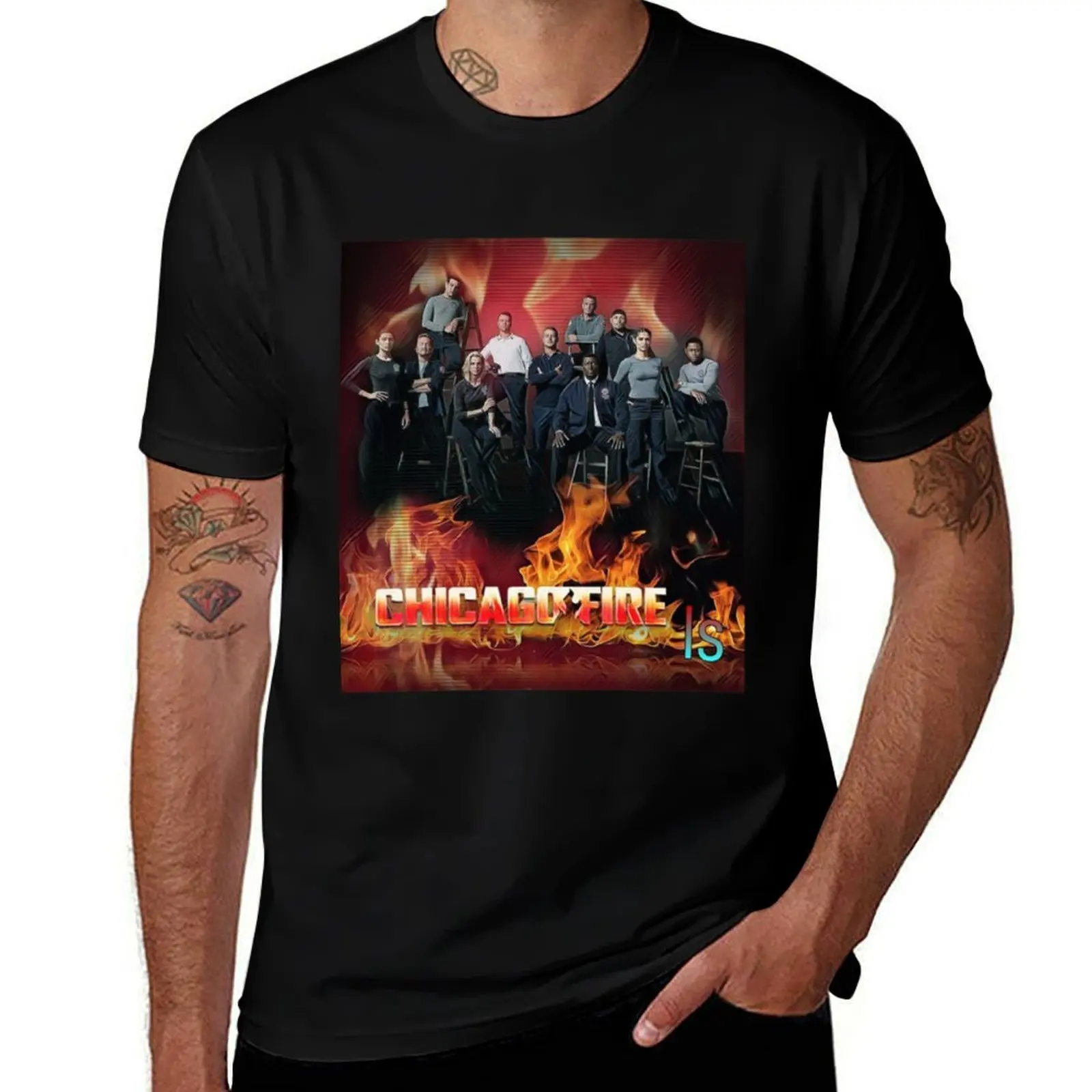 

Chicago fire Essential T T-Shirt t shirts designer t shirt man luxury T-Shirt
