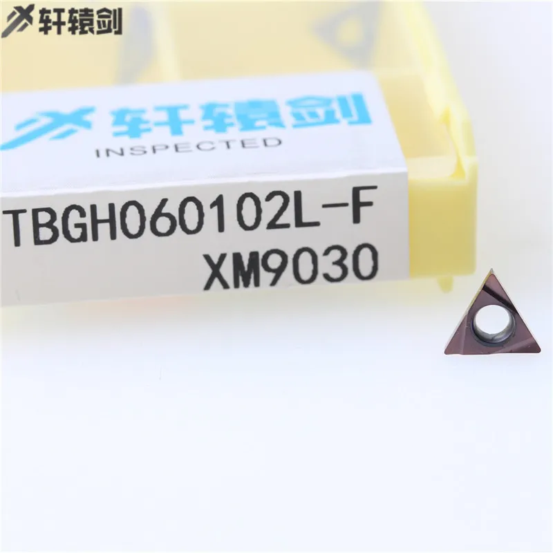 Herramientas de torneado de torno CNC, cortador de Metal de acero inoxidable, 10 piezas, TPGH060102, TPGH060104, TPGH080202, TPGH080204