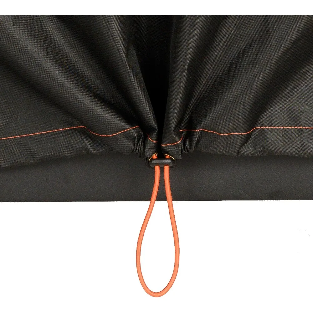 شواية فحم رقمية 1050 من سلسلة الجاذبية وغطاء شواية متين للمدخن مع بطانة PVC وخياطة مزدوجة وقابلة للتعديل