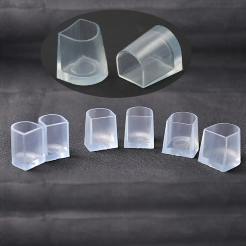 Silicone Heel Protectors Heel Stoppers Latin Stiletto Dancing Covers Antislip High Heeler For Bridal Wedding Shoes Accessories