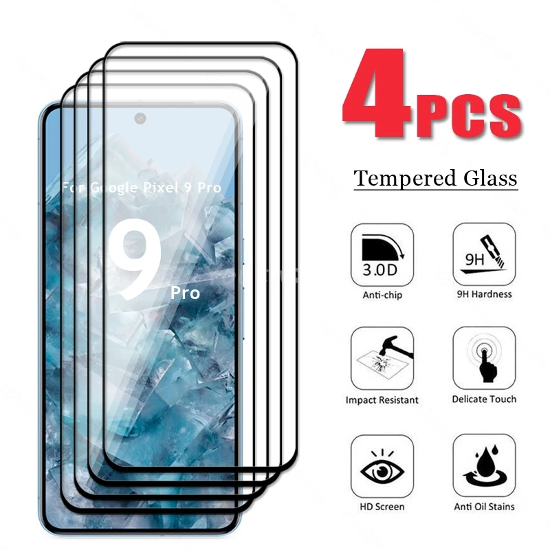 For Google Pixel 9 Pro Glass Screen Protector HD Lens Film Glass Pixel 9 Pro Tempered Glass Pixel 9 Pro Film Tempered