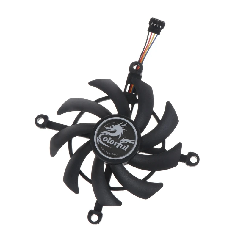 

PVA080E 4Pin 12V GPU Cooling Fan for Colorful GeForce 3060 Ti RTX3060 12G V2 L-V Graphics Card Cooling Fan