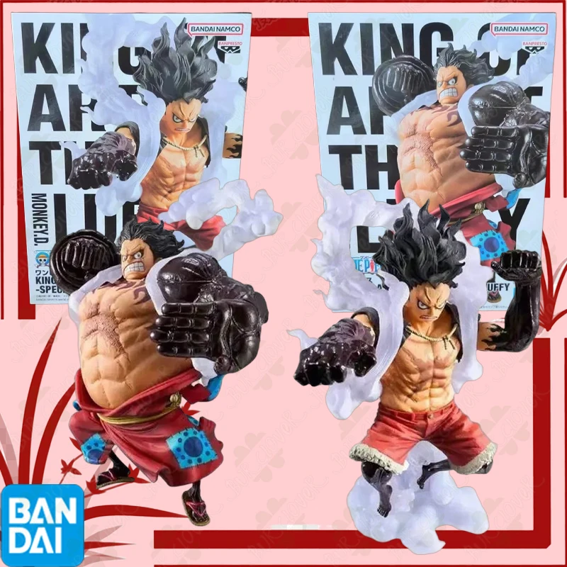 

Bandai Original Banpresto One Piece Monkey D Luffy Gear 4 Wano Country Boundman Snakeman Аниме Фигурка Игрушки Подарки Для
