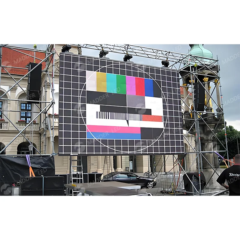 Custom Outdoor Rental LED Display HD 4K Full Color Screen for Advertising Fast Delivery