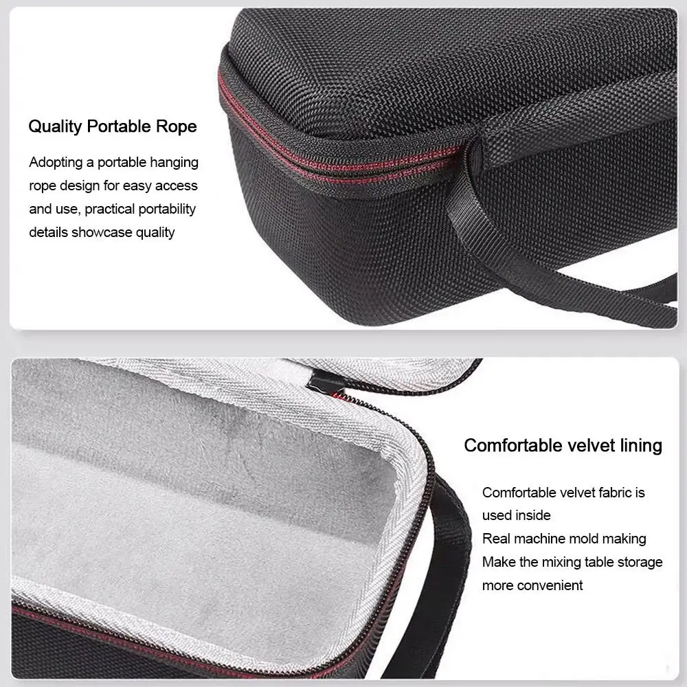 Portable Recorder Case Accessories Hard Shell Travel Carrying Case Durable Lightweight Recorder Carrying Pouch for Zoom H6