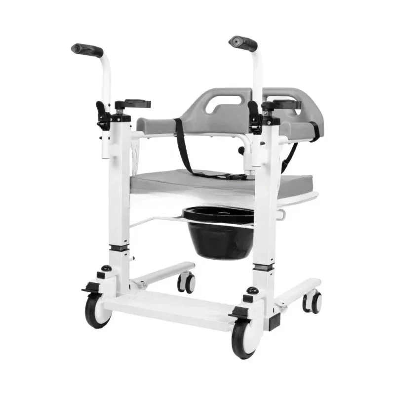 Easy Cleaning Imove Mobile Foldable Car Commode Bed Paralyzed Shift Patient Lift Transfer Wheel Chair For Invalid