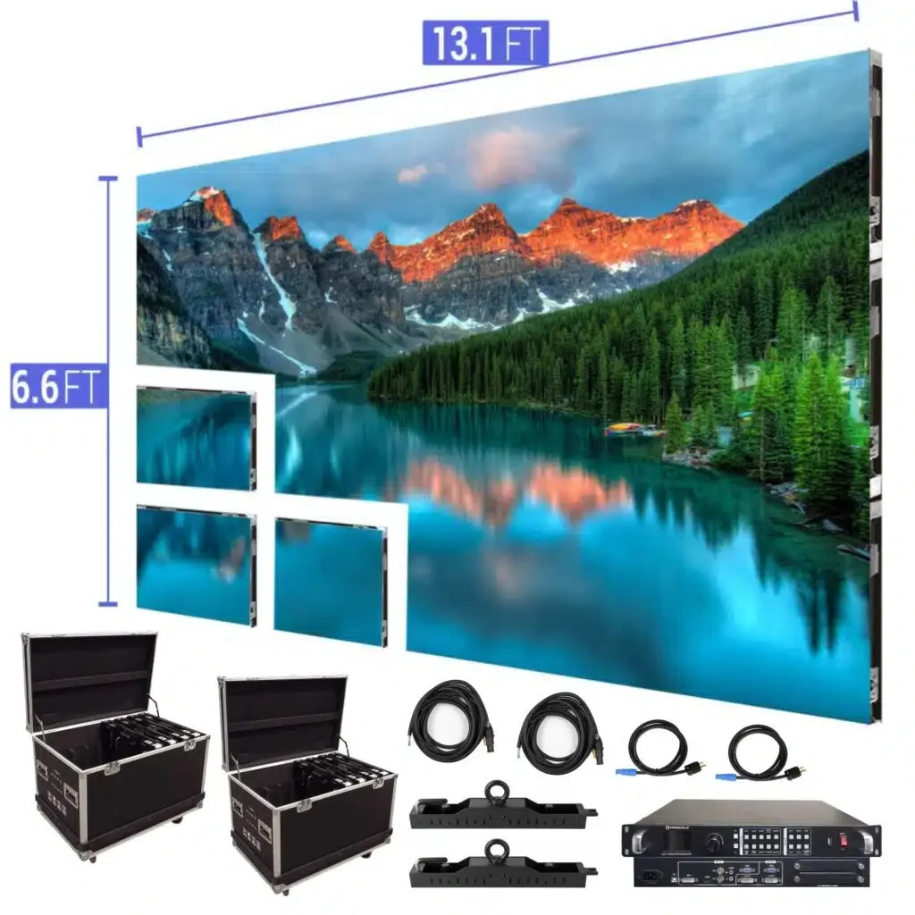 500x500mm P2.6 P2.9 P3.91 P4.81 Stage Background LED Video Wall Panel Outdoor Indoor Rental LED Display