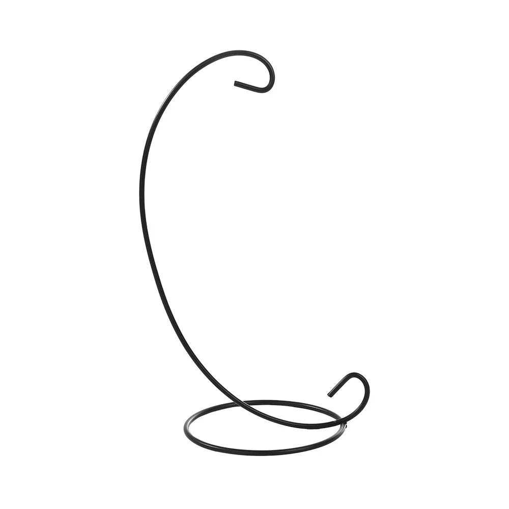Decorative Iron Hanging Plant Stand Metal Rack For Glass Vase Terrarium Home Garden Desktop Artistic Display Organizer