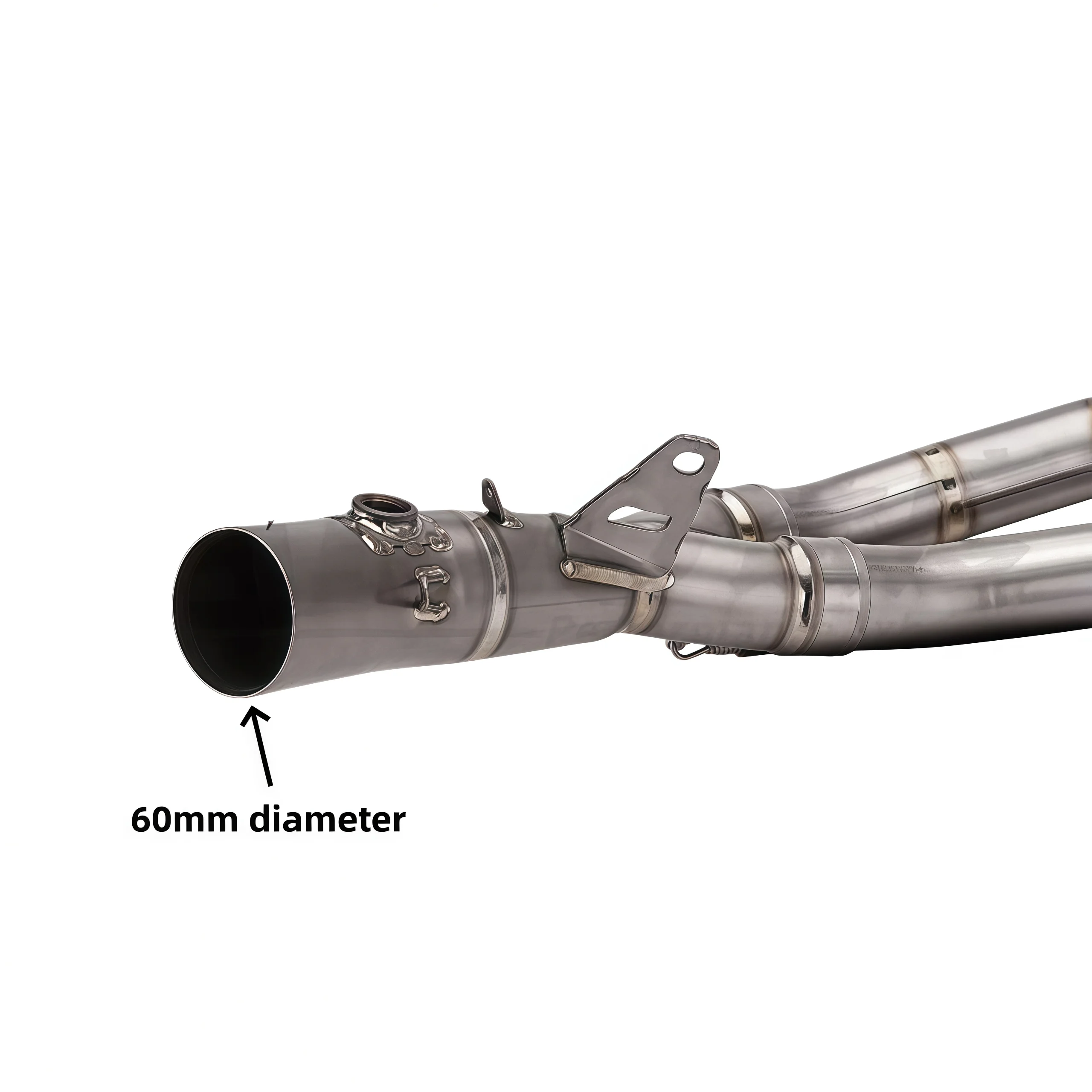 Motorcycle Exhaust System for YZF-R6 (2017-2025), Full Titanium Modified Exhaust with Enhanced Sound view 6