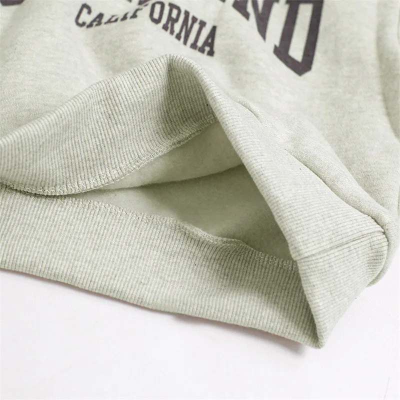 2023 herbst Winter Kinder Hoodie Fleece Verdicken Jungen Mädchen Buchstaben Gedruckt Mit Kapuze Sweatshirt Kinder Warme Lose Tops Casual Tuch – Detail 5