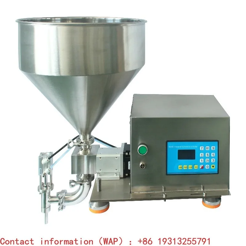 

High quality semi-automatic gear pump detergent viscous liquid soap oil gel gear paste filling machine