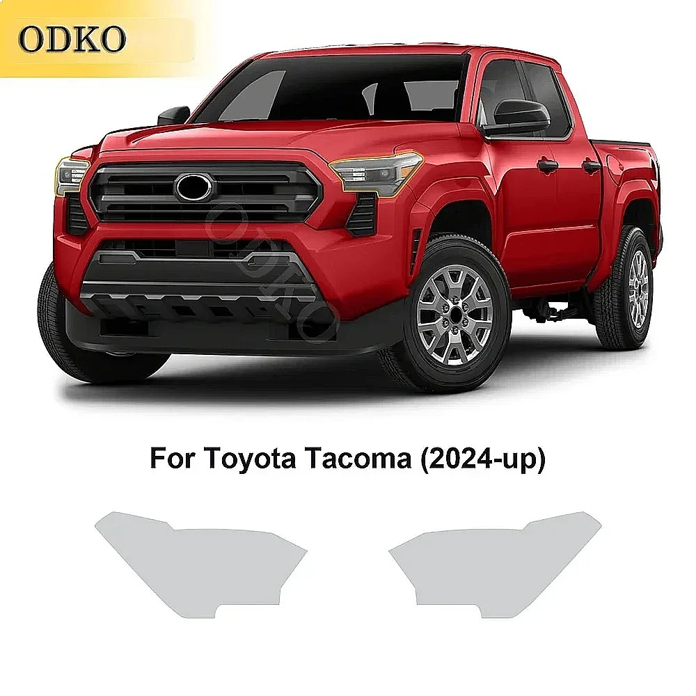 Headlight Rearview Film for Toyota Tacoma 2024 Car Protection Film TPU Anti-scratch Refit Body Sticker Car Styling Accessories