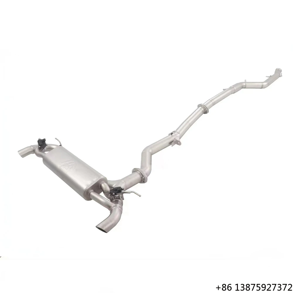 

Active Sound Exhaust SUS 304 or Titanium Exhaust with Valves Muffler for 730 740 G12 3.0t 2.0T Exhaust Tips