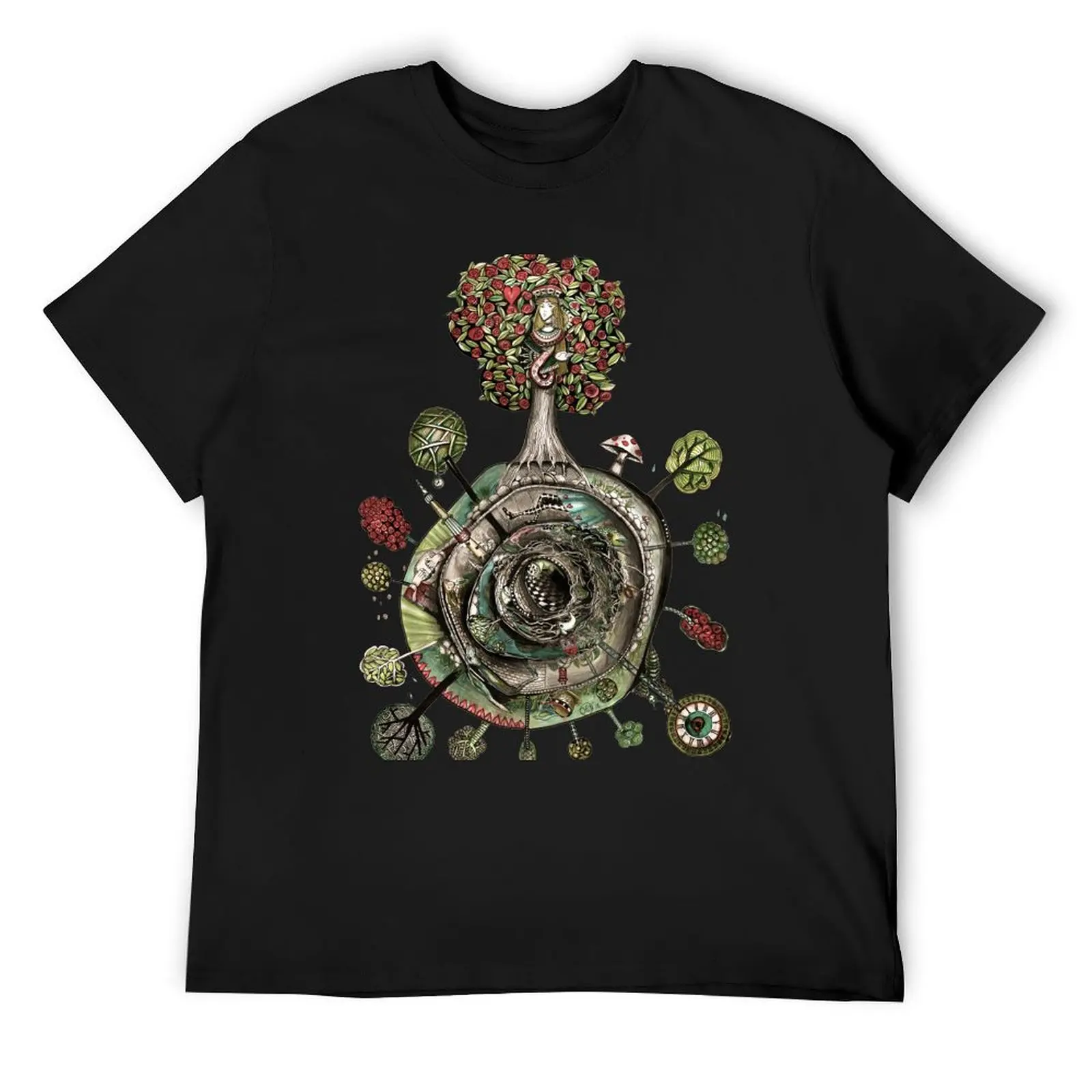 

Curiouser and curiouser T-Shirt T-shirts oversize summer 2025 shirts graphic tees blanks mens white t shirts