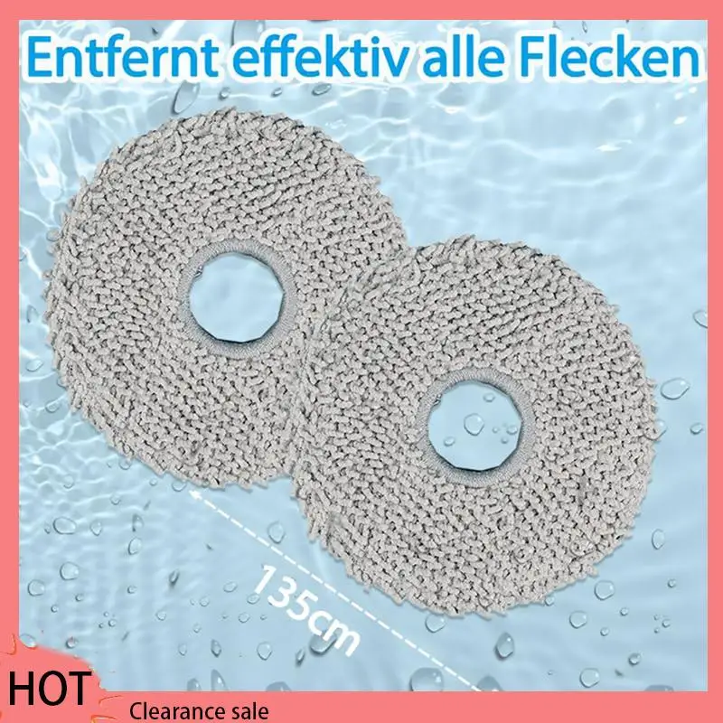 

A88Z Accessories Set For Roborock Q Revo/Qrevo S/Qrevo Master/Qrevo Curve Robot Vacuum Cleaners, With Dust Bags And Mops