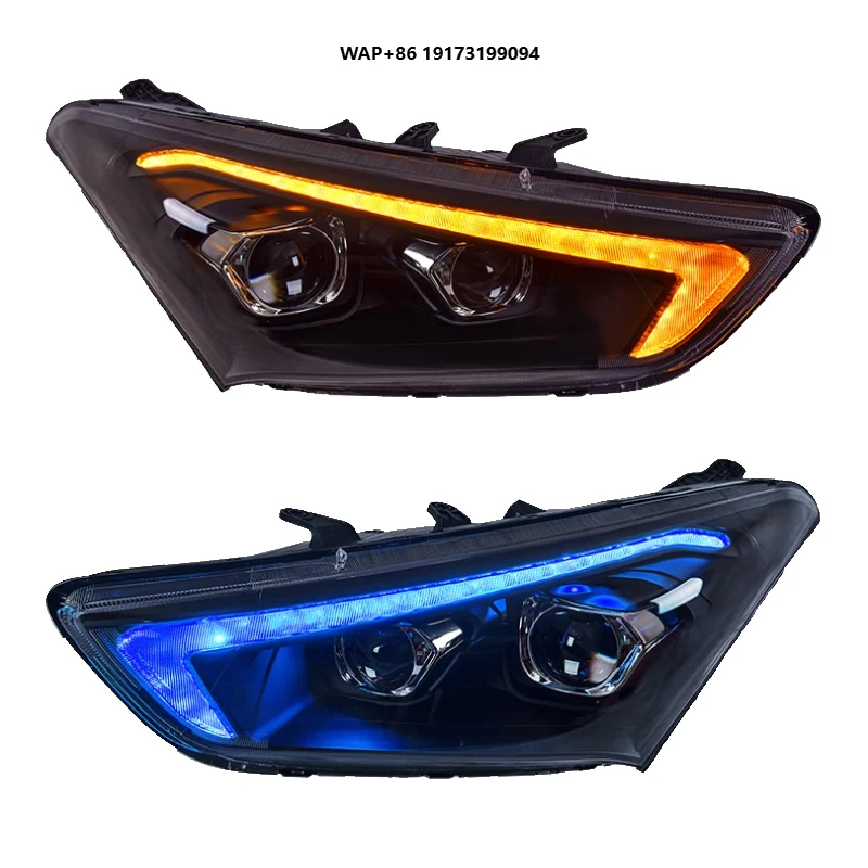 

Для Hyundai-MISTRA 2017 2019, автозапчасти, светодиодные фары, передние фары Lmap, обновление светодиодных фар DRL