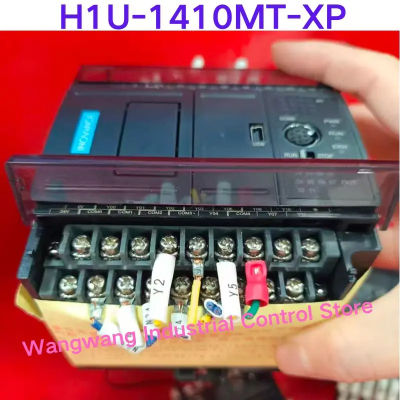 Second-hand test OK , H1U-1410MT-XP programmable  controller