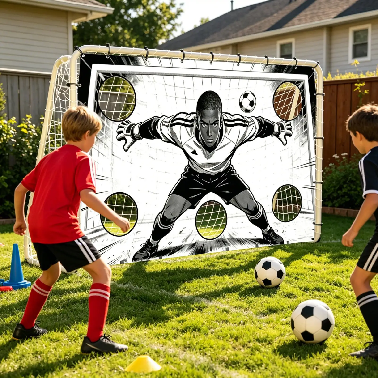 

Football Throwing Net Interactive Soccer Toss Netting Football Practice Net For Kids Teens Adults Women School Home Lawn Course