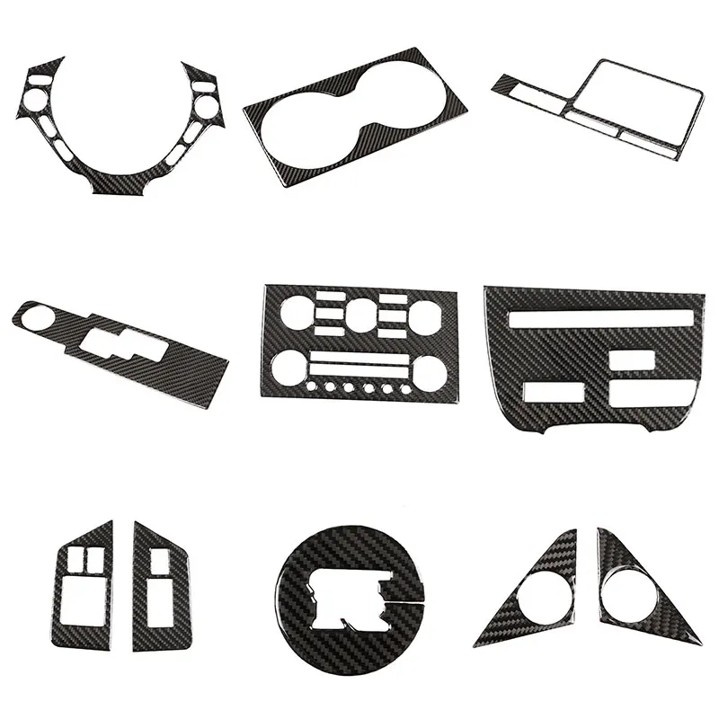 

Для Nissan GTR R35 08-16 Мягкая карбоновая автомобильная центральная панель управления Рулевое колесо CD Переключатель передач Вентиляционная крышка Накладка Наклейка Аксессуары