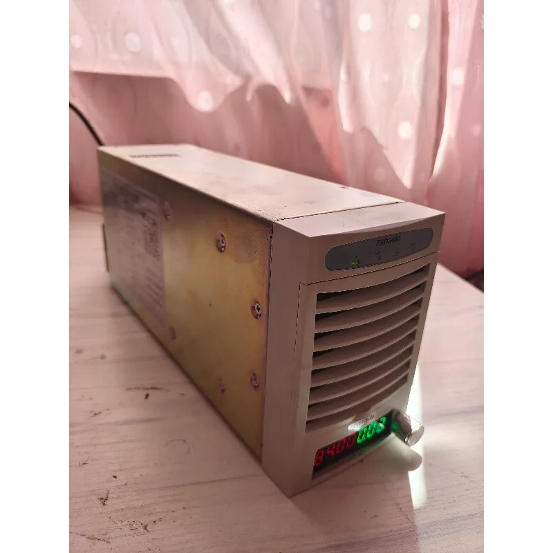 USED For Electric Vehicle Lithium Battery  Charger ZXD2400 V4.3 Adjustable CNC Power Supply Universal Charger 0-125V 0-30A