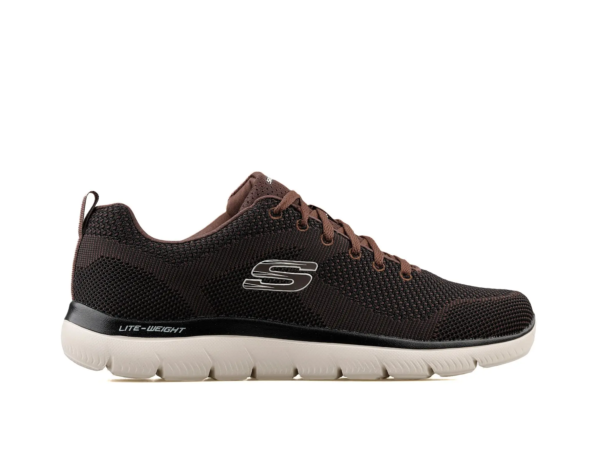 Skechers summits-tek scarpe Sneakers da uomo moda scarpe Casual stringate appartamenti da uomo suola morbida scarpe da uomo marroni per escursionismo