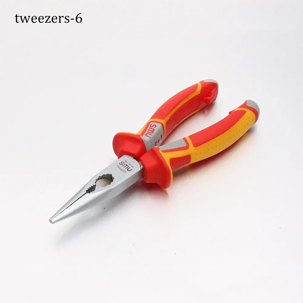 German Industrial Grade Wire Pliers, Sharp Nose Pliers, Diagonal Nose Pliers, 6/7/8 Inch, For Electricians,Hand Tool