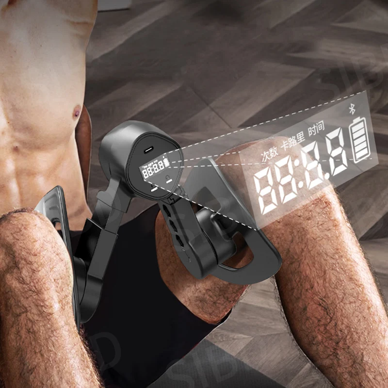 Men Kegel Trainer PC Muscle Exerciser Thigh Adductor Machine Inner Toner Home Gym Equipment Leg Workout Pelvic Floor Strength