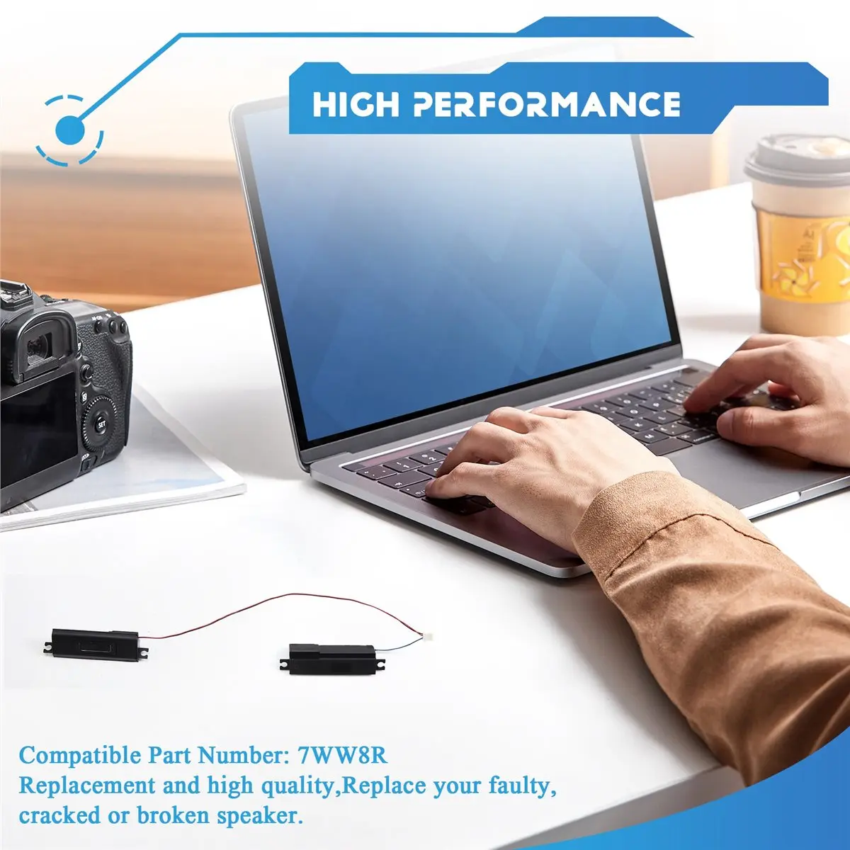 

[VALUE PACK]Replacement Internal Speaker Laptop Internal Speaker for E6440