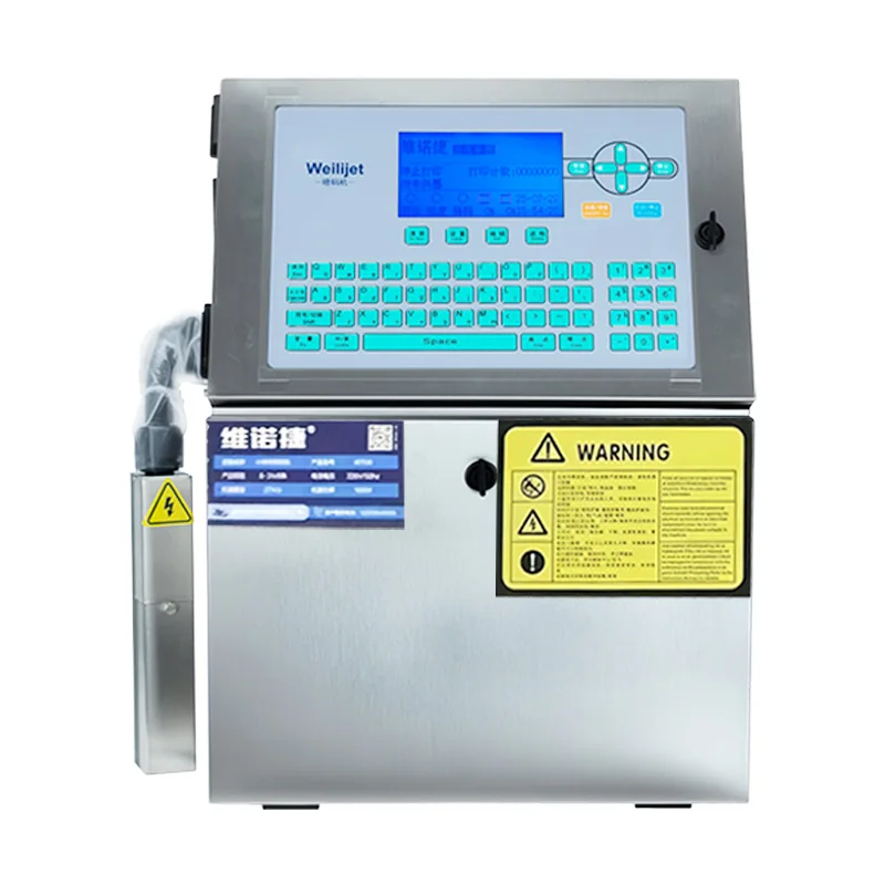 W700 Fully Automatic Portable Small Character Inkjet Printer New Intelligent Expiry Date Coding Machine Flex/Egg Packaging Box