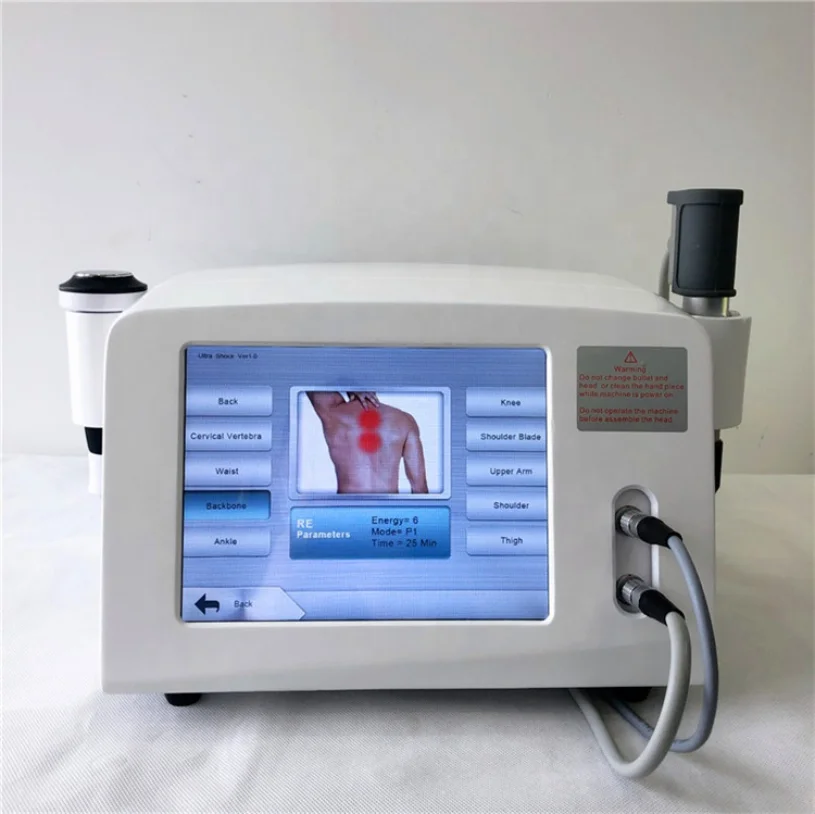 Portable Extracorporeal Ultra Shockwave Therapy  For Home Use Electro Magnetic Physiotherapy Eswt Device Pain Relief Ed