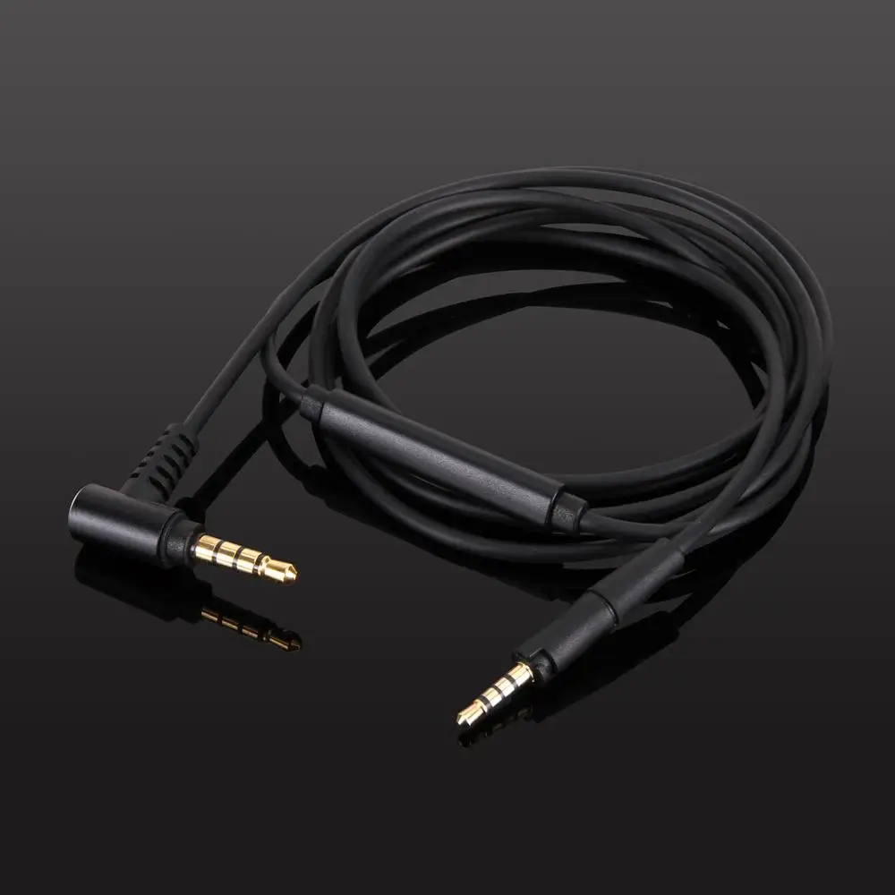 Sensnheiser hd 4.30i hd 4.30g 4.40bt 4.50 bnc hd 400s hd 450bt hd 458btヘッドフォン用のリモートマイク付きoccオーディオケーブル