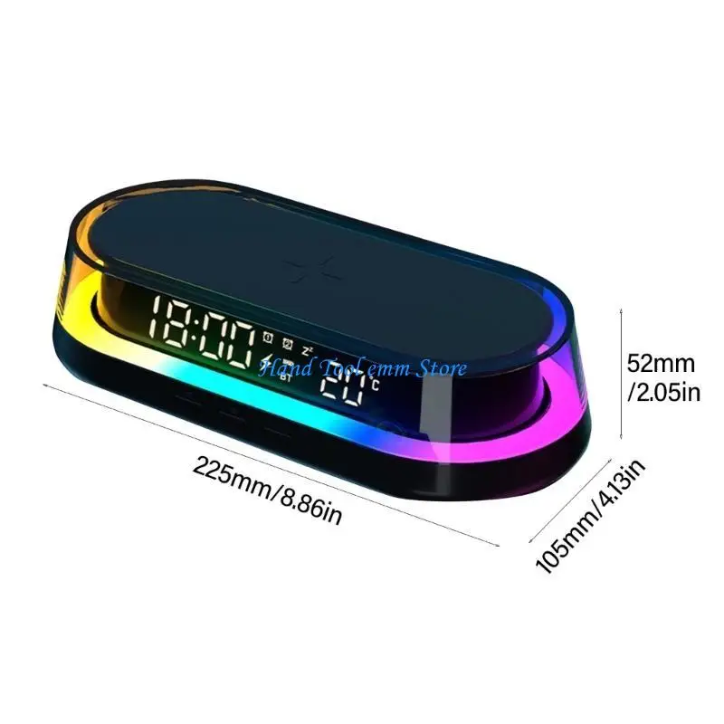 H37F 15W Подставка для беспроводной зарядки Настольная зарядная база Магнитная док-станция для зарядки телефона