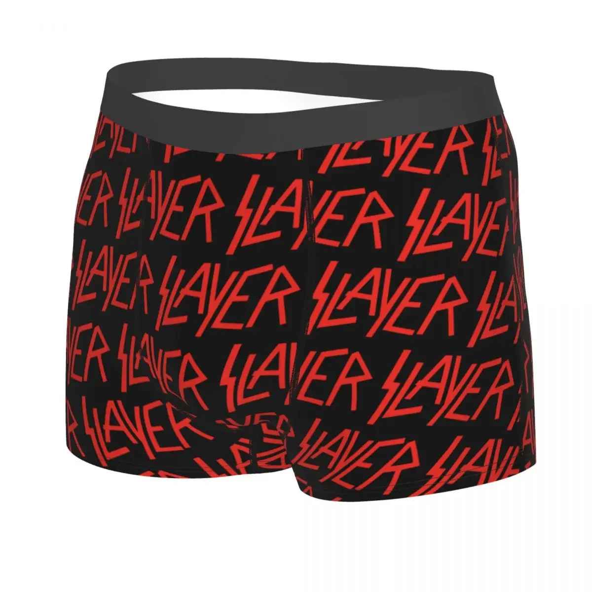 Male Fashion Slayers Heavy Rock Underwear Boxer Briefs Stretch Shorts Panties Underpants