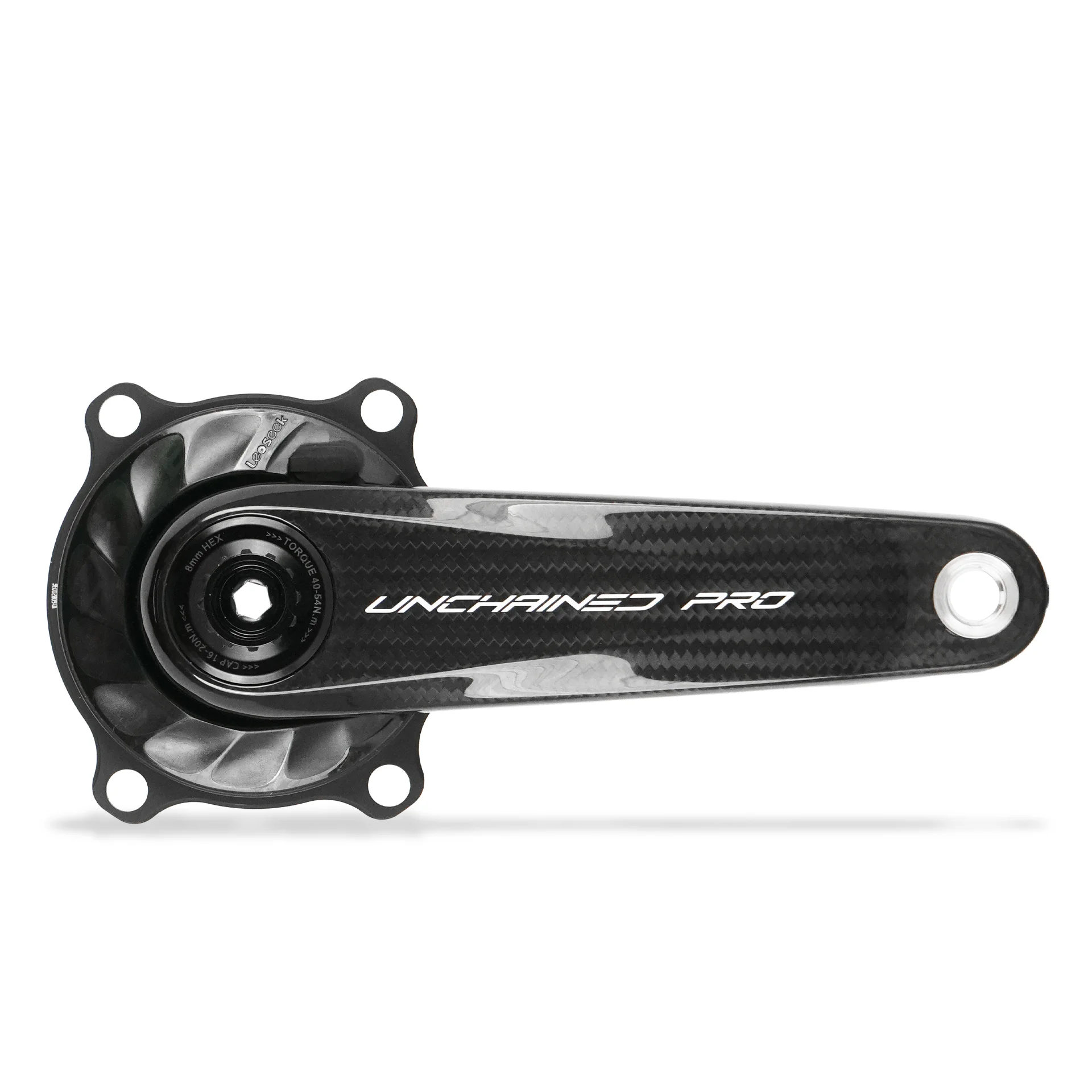 2026 NEW ZRACE UNCHAINED PRO Power Meter Crank, Super Light, Carbon Fiber, Race Grade, Road / Gravel, DUB, Hollow Keel