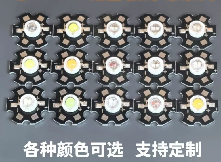 10pair 30/45mil Lamps Warm White Chips Light Red Blue Green Yellow High Power LED 10pcs 1W 3W Beads & 10PCS Board(without solder