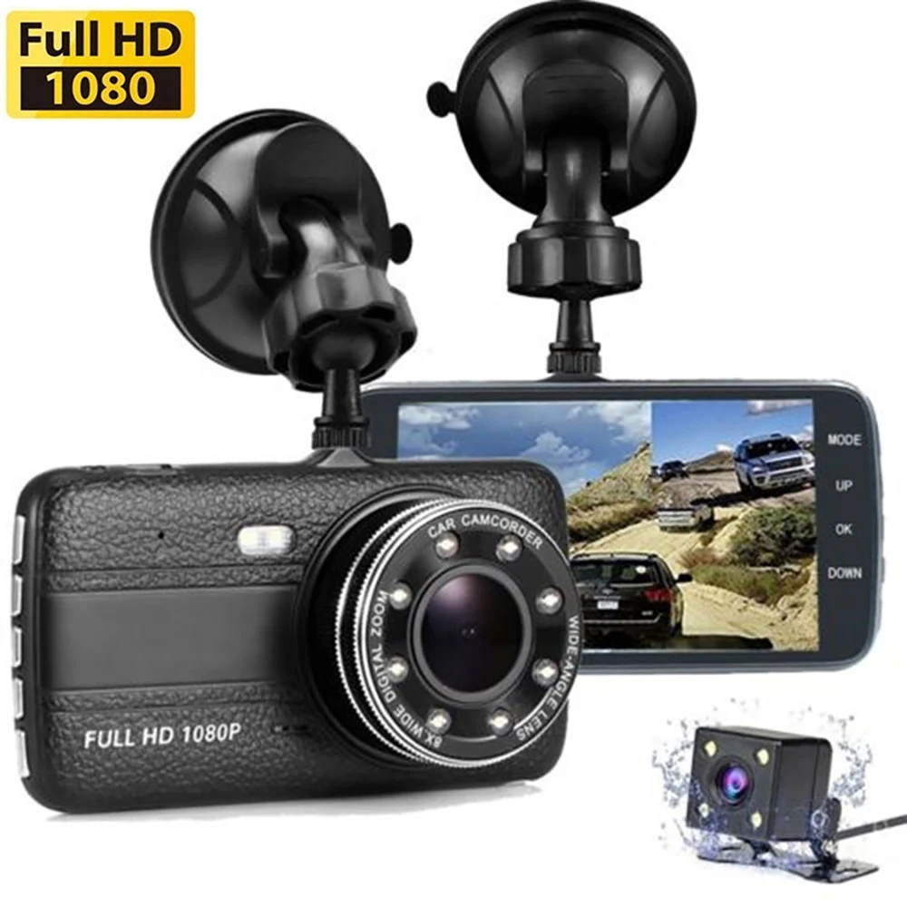 

Car DVR Full HD 1080P Dash Cam Rear View Vehicle Camera Drive Video Recorder Night Vision Auto Dashcam G-sensor Car Accessories