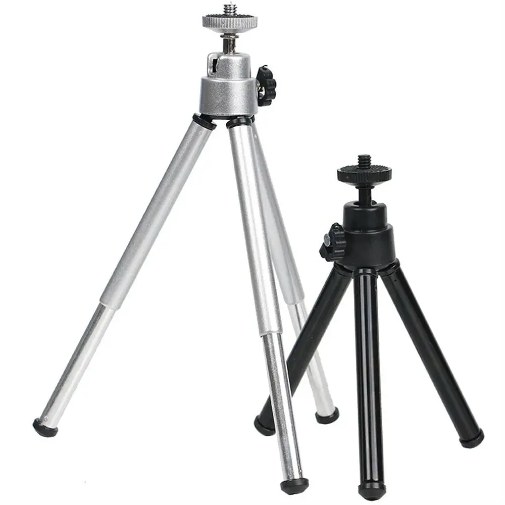 

Metal Aluminum Alloy Projector Tripod Stand Holder 2 Section Mini Tripod Mobile Phone Tripod Camera Tripode Table Tripod