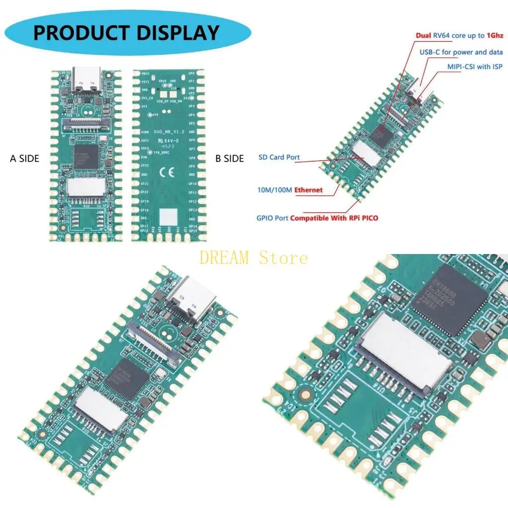 

RISC-V Milk-V 1G CV1800B TPU RAM-DDR2-64M Linux Development Board для лучшей продажи PICO